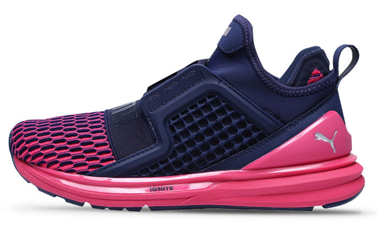 Buy (Women) Puma Ignite Running Shoes Blue/Pink 189811-02