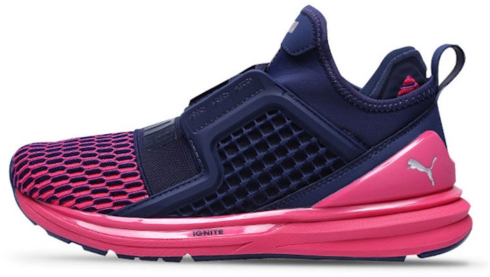 (Women) Puma Ignite Running Shoes Blue/Pink 189811-02 Buy (Women) Puma Ignite Running Shoes Blue/Pink 189811-02