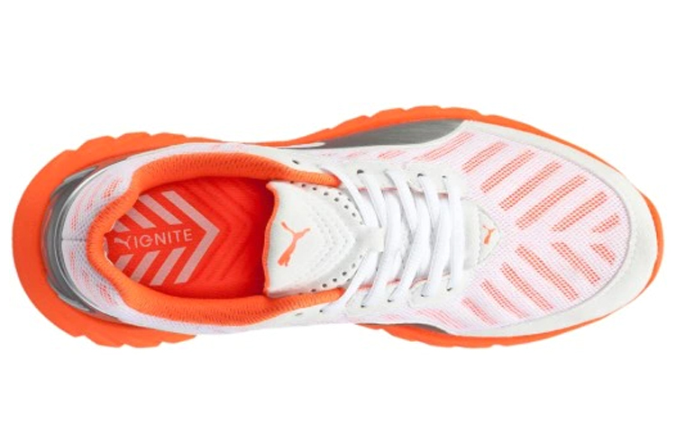 (W) Puma Ignite Ultimate 'White Orange Silver' 圖 3