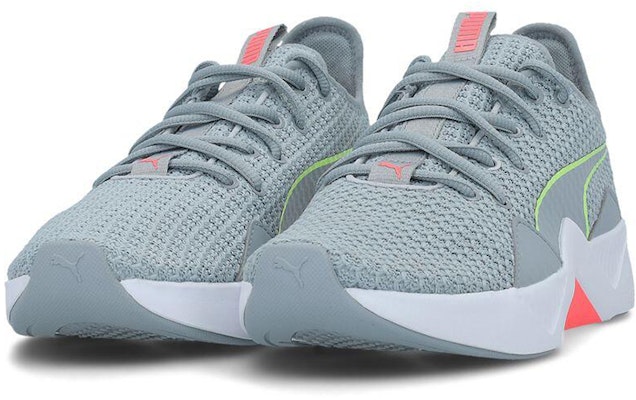 (Women) Puma Incite Fs Trainers 'Gray Red Green' 191763-09 Lookbook (Women) Puma Incite Fs Trainers 'Gray Red Green' 191763-09