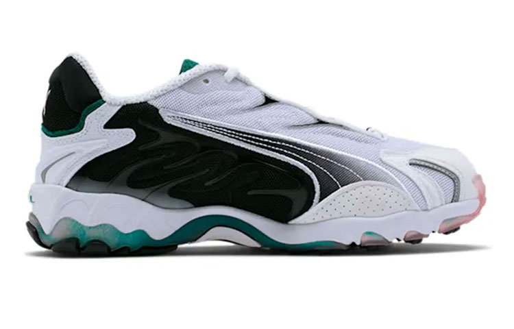 Order (W) プーマ インヘイル フレア 黒白 (Puma Inheirufurea Kuro Shiro) 372196-05