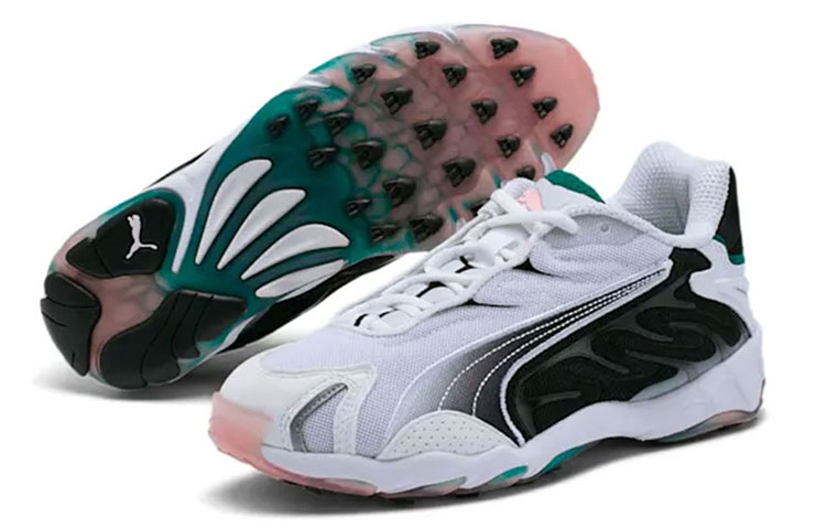 Lookbook (W) プーマ インヘイル フレア 黒白 (Puma Inheirufurea Kuro Shiro) 372196-05