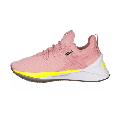 (W) Puma Jaab XT Low Top Running Shoes Yellow/Pink