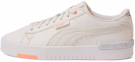 (Women) Puma Jada Better 22 Low Tops Casual Skateboarding Shoes White 384934-01 (Women) Puma Jada Better 22 Low Tops Casual Skateboarding Shoes White 384934-01