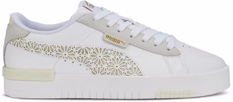 (Women) Puma Jada Renew 'Laser Cut - White Pristine Gold' 389386-01 (Women) Puma Jada Renew 'Laser Cut - White Pristine Gold' 389386-01
