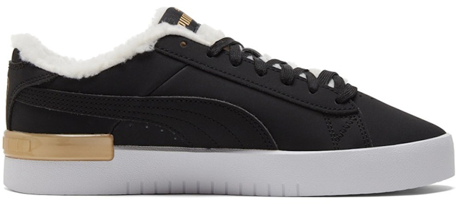 PUMA Jada Teddy 加絨 低幫 板鞋 女款 黑色 Order PUMA Jada Teddy 加絨 低幫 板鞋 女款 黑色