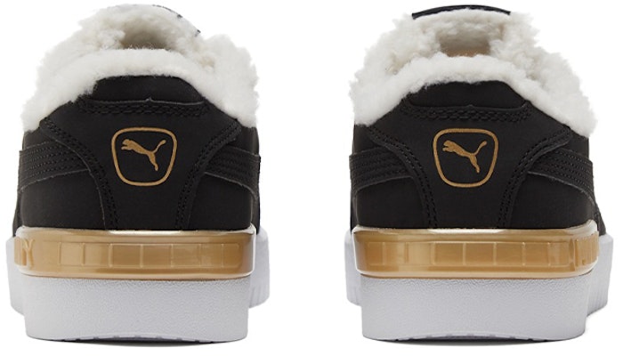 PUMA Jada Teddy 加絨 低幫 板鞋 女款 黑色 Shop PUMA Jada Teddy 加絨 低幫 板鞋 女款 黑色