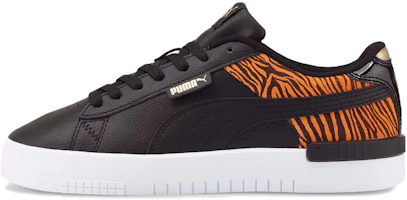 (Women) Puma Jada Tiger 'Black Retro Low' 383898-01 (Women) Puma Jada Tiger 'Black Retro Low' 383898-01