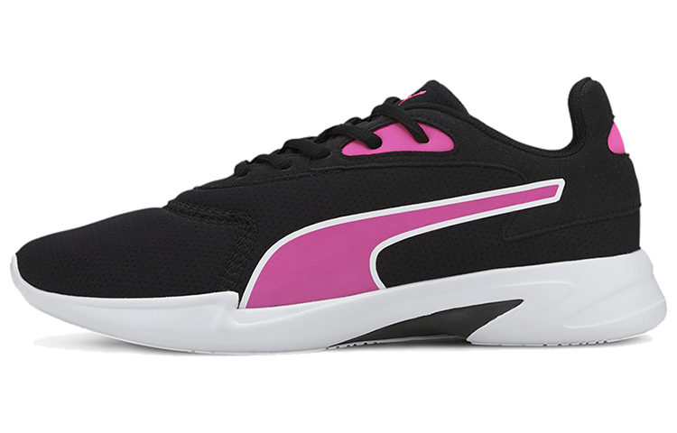 (Women) Puma Jaro Neon Low Running Shoes Black/Pink/White 193691-01