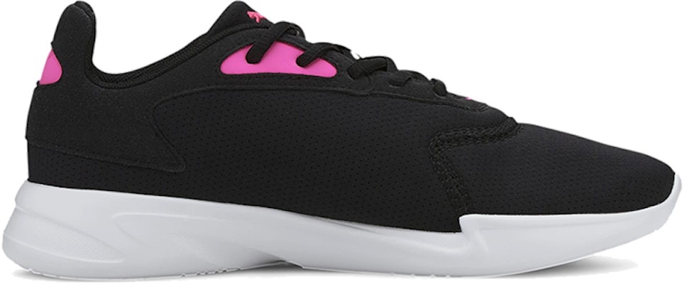 (Women) Puma Jaro Neon Low Running Shoes Black/Pink/White 193691-01 Order (Women) Puma Jaro Neon Low Running Shoes Black/Pink/White 193691-01
