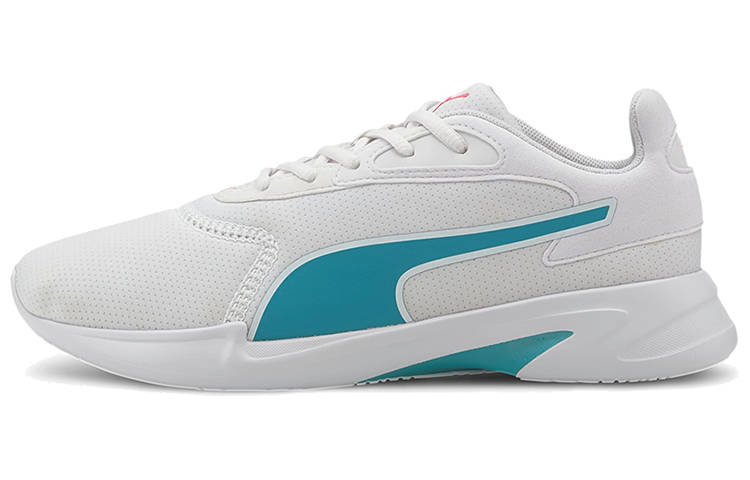 (Women) Puma Jaro Neon Low Running Shoes White/Blue 193691-02