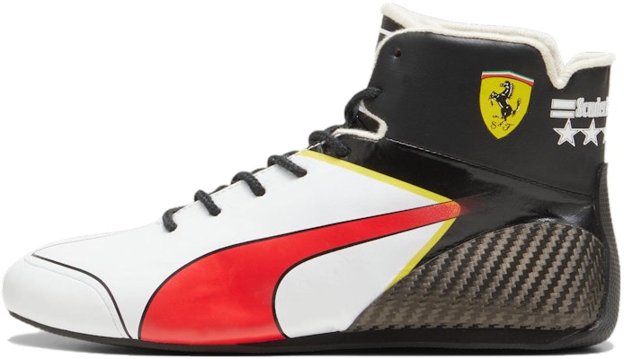 (W) Puma June Ambrose x Scuderia Ferrari Pro Mid 'Putih Hitam Merah'. 308217-01 Buy (W) Puma June Ambrose x Scuderia Ferrari Pro Mid 'Putih Hitam Merah'. 308217-01