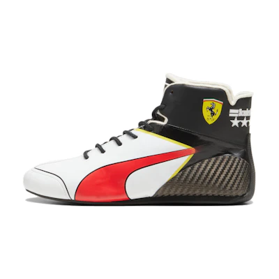 (W) Puma June Ambrose Scuderia Ferrari Pro Mid 'White Black Red'