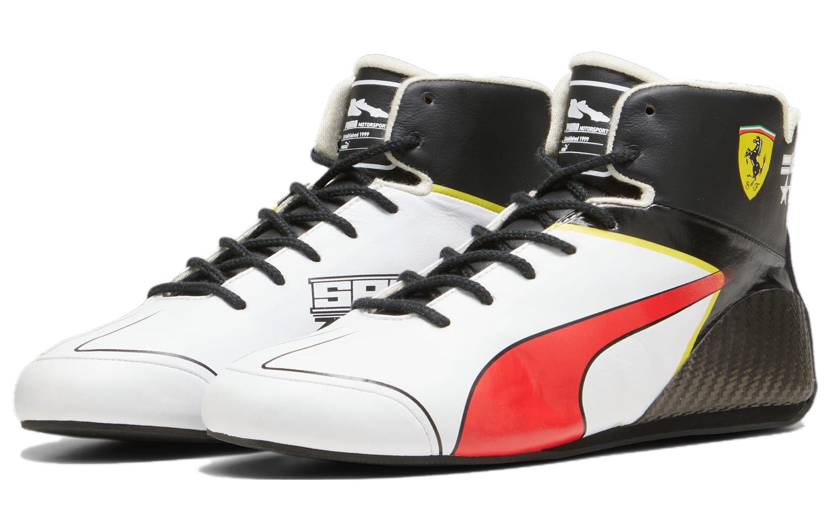 (W) Puma June Ambrose Scuderia Ferrari Pro Mid 'White Black Red' 圖 3
