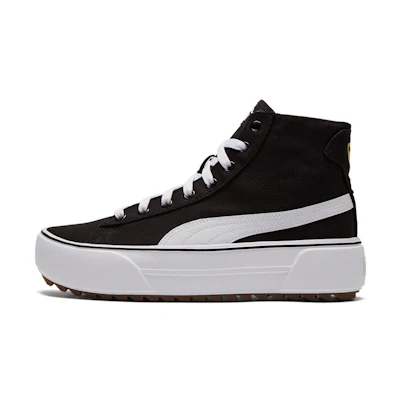 (W) Puma Sneakers Kaia Mid CV Black/White