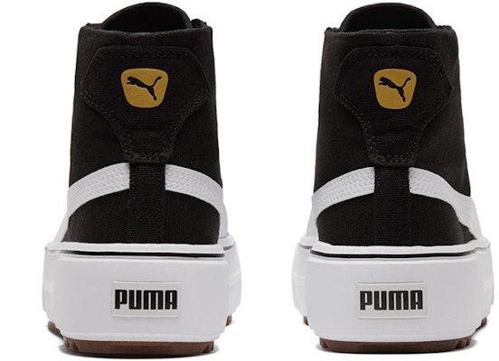 (Women) Puma Sneakers Kaia Mid CV Black/White 384409-02 Purchase (Women) Puma Sneakers Kaia Mid CV Black/White 384409-02