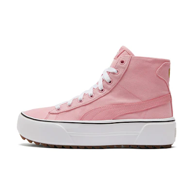 (W) Puma Sneakers Kaia Mid CV Pink/White