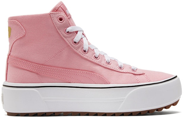 (Women) Puma Sneakers Kaia Mid CV Pink/White 384409-03 Order (Women) Puma Sneakers Kaia Mid CV Pink/White 384409-03