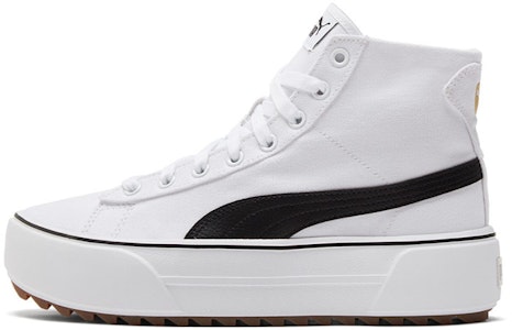 (W) 彪马 Kaia Mid CV '白黑' 运动鞋 384409-01 Buy (W) 彪马 Kaia Mid CV '白黑' 运动鞋 384409-01