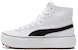 (W) Puma Kaia Mid CV 'Putih Hitam' 384409-01