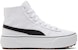 (W) Puma Kaia Mid CV 'Putih Hitam' 384409-01