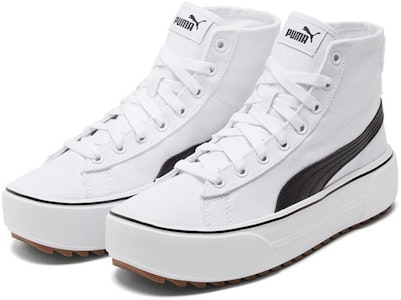 (W) 彪马 Kaia Mid CV '白黑' 运动鞋 384409-01 Lookbook (W) 彪马 Kaia Mid CV '白黑' 运动鞋 384409-01