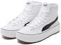 Lookbook (W) Puma Kaia Mid CV 'Putih Hitam' 384409-01