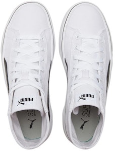 (W) 彪马 Kaia Mid CV '白黑' 运动鞋 384409-01 Shop (W) 彪马 Kaia Mid CV '白黑' 运动鞋 384409-01