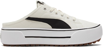 PUMA Kaia Mule 耐磨防滑 低幫 板鞋 女款 米黑 Order PUMA Kaia Mule 耐磨防滑 低幫 板鞋 女款 米黑