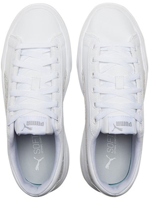 (Women) Puma Kaia Platform Casual Skateboarding Shoes White 383915-02 Shop (Women) Puma Kaia Platform Casual Skateboarding Shoes White 383915-02