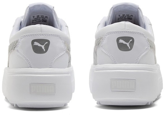 (Women) Puma Kaia Platform Casual Skateboarding Shoes White 383915-02 Purchase (Women) Puma Kaia Platform Casual Skateboarding Shoes White 383915-02