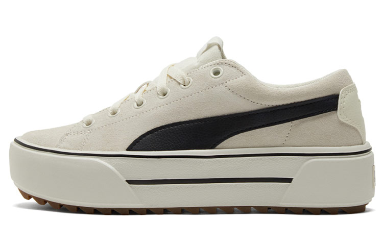 (Women) Puma Kaia Platform SD 'White Black' 382707-05