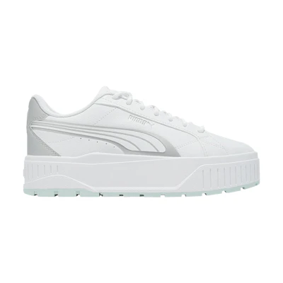(W) Puma Karmen 2 'Aqua Metallic - White Silver'