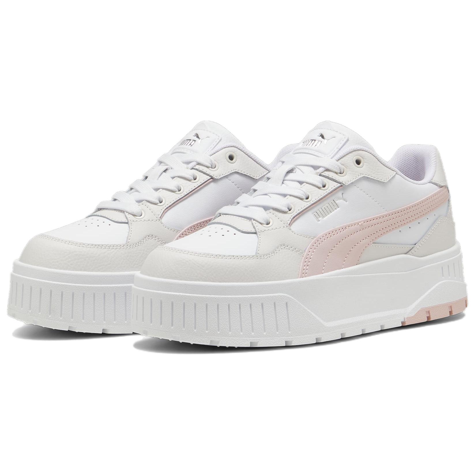 Lookbook (W) 彪马 Karmen II Idol '白粉色' 397461-04