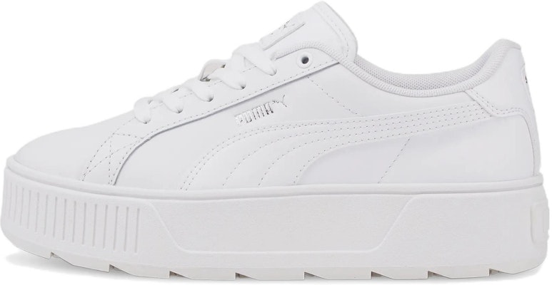 (Women) Puma Karmen Leather 'White' 384615-01 Buy (Women) Puma Karmen Leather 'White' 384615-01