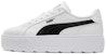 (W) Puma Karmen Kulit 'Putih Hitam' 384615-02