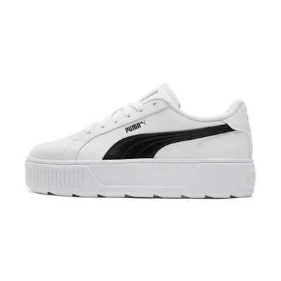 (W) Puma Karmen Leather 'White Black'