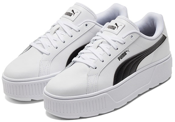 (Women) Puma Karmen Leather 'White Black' 384615-02 Lookbook (Women) Puma Karmen Leather 'White Black' 384615-02