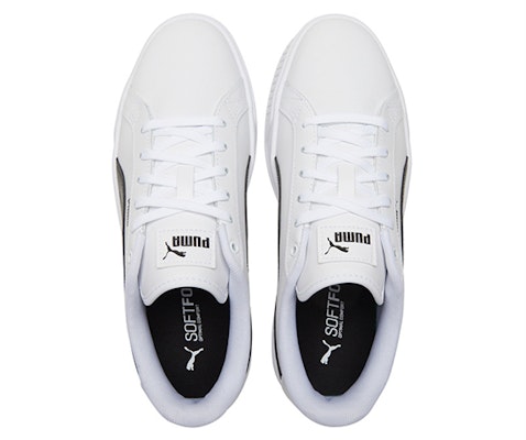 (Women) Puma Karmen Leather 'White Black' 384615-02 Shop (Women) Puma Karmen Leather 'White Black' 384615-02