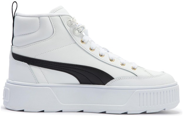 (Women) Puma Karmen Mid 'White Black' 385857-03 Order (Women) Puma Karmen Mid 'White Black' 385857-03