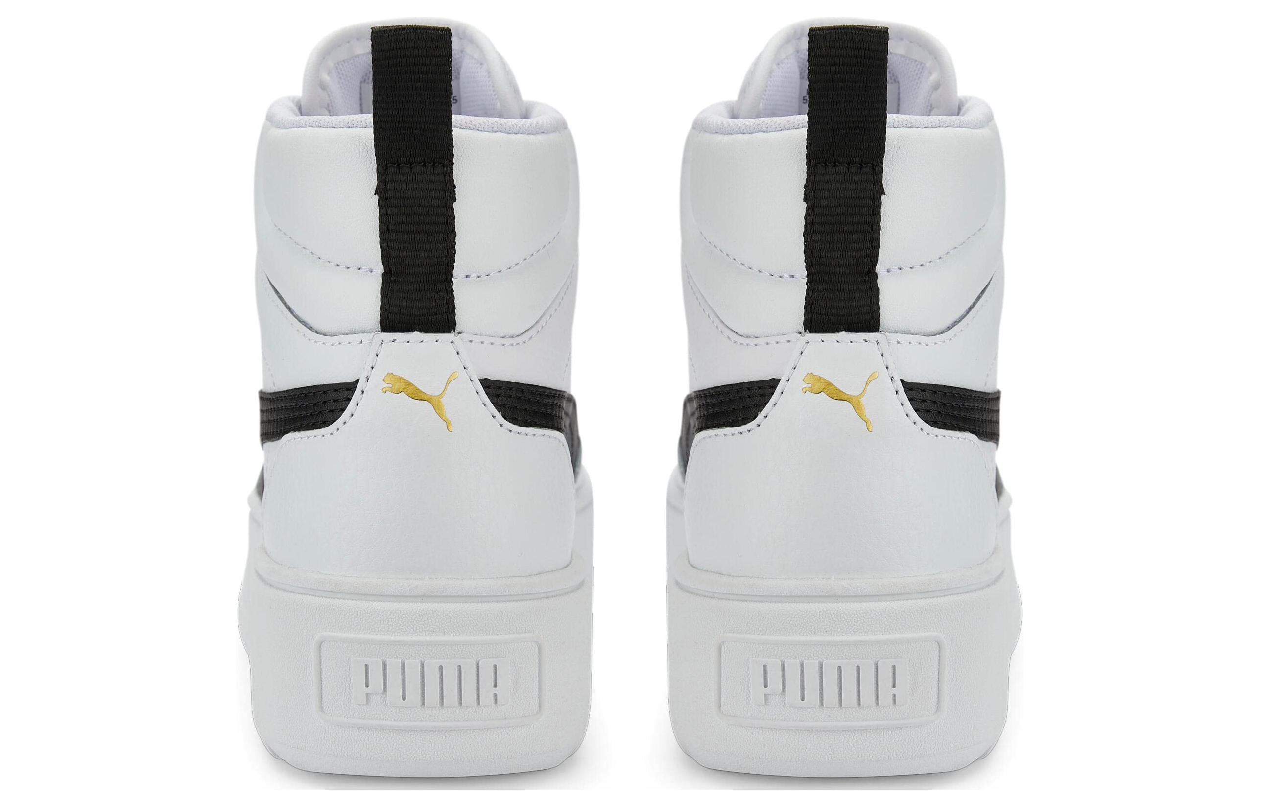 Shop (W) Puma Karmen Mid ''Blanc Noir'' 385857-03