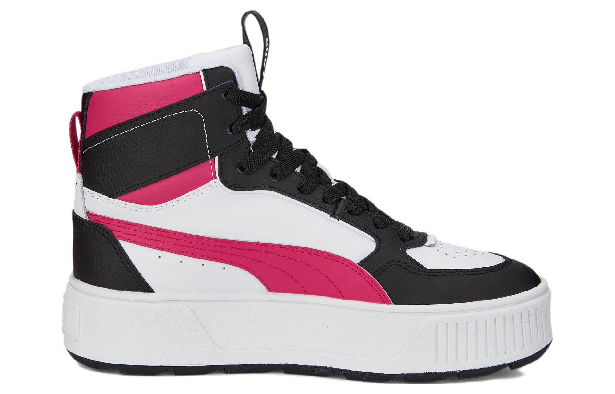 Order (W) 彪马 Karmen Rebelle 黑白粉女鞋 387213-03