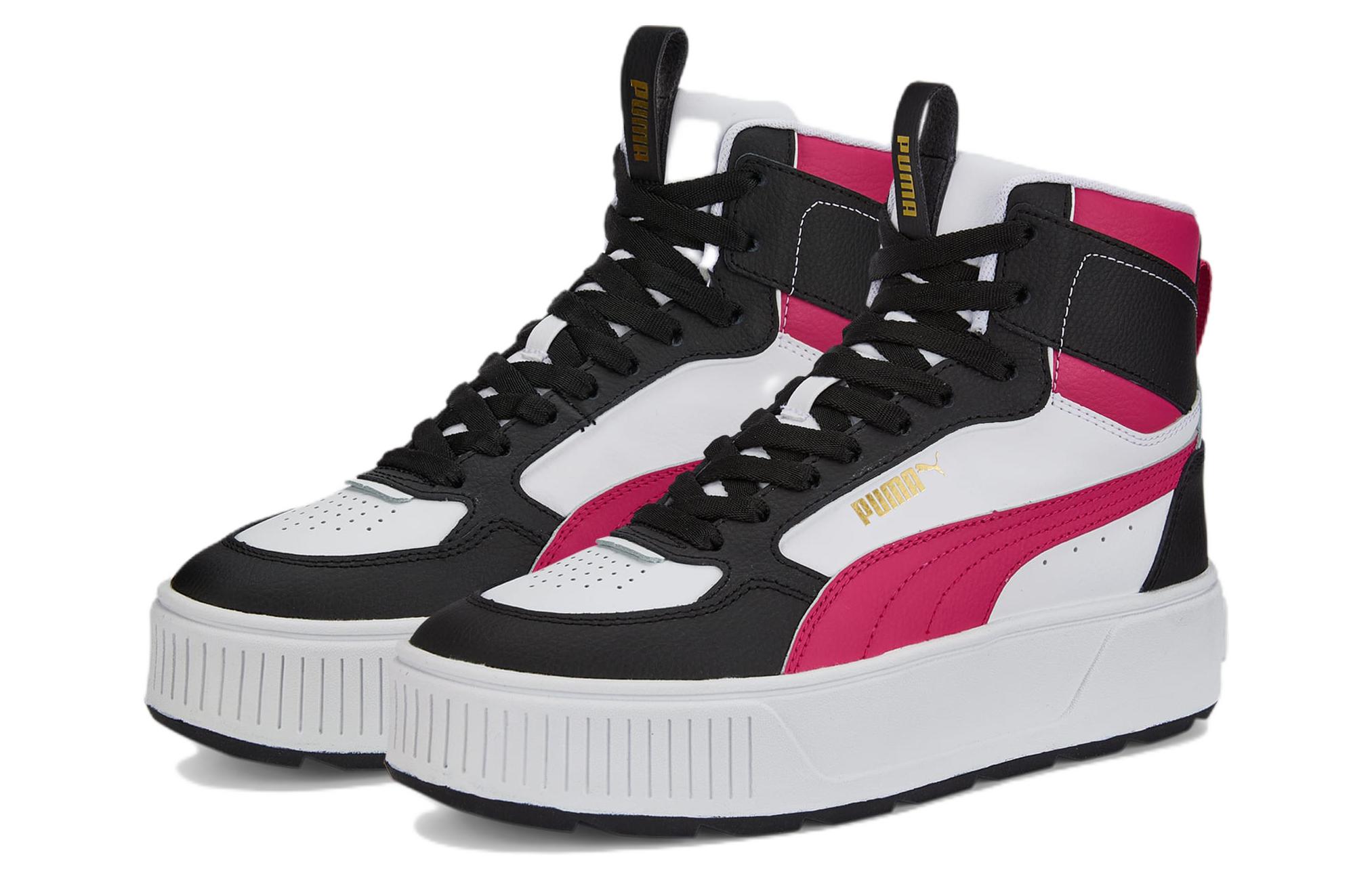 Lookbook (W) 彪马 Karmen Rebelle 黑白粉女鞋 387213-03