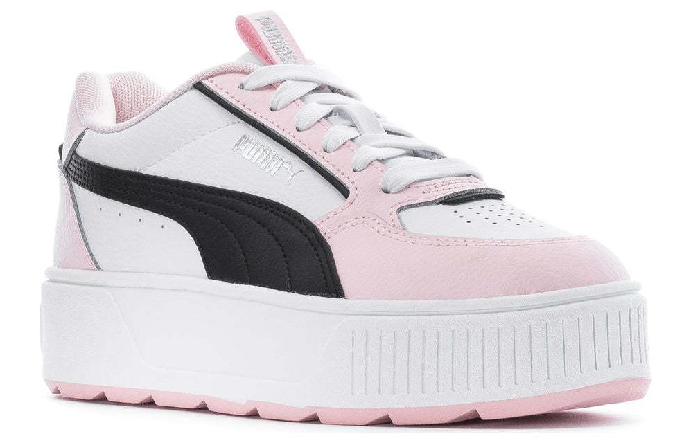 Lookbook (W) 彪马 Karmen Rebelle 粉白色黑色女鞋 387212-18