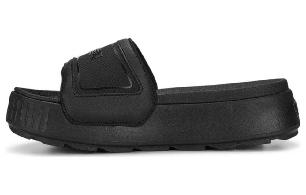 (Women) Puma Karmen Slide 'Triple Black'  389073-01