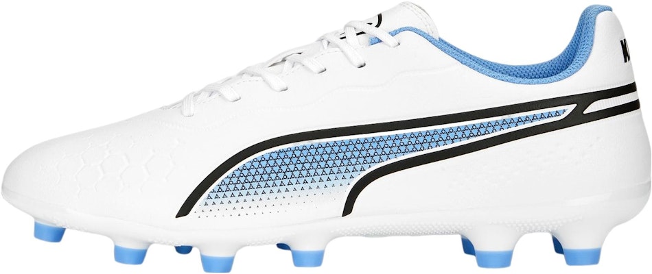 (Women) Puma King Match HG/AG 'White Blue' 107258-01 Buy (Women) Puma King Match HG/AG 'White Blue' 107258-01