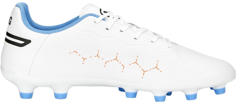 (Women) Puma King Match HG/AG 'White Blue' 107258-01 Order (Women) Puma King Match HG/AG 'White Blue' 107258-01