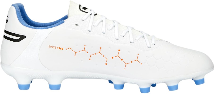 (Women) Puma King Pro HG 'White Blue' 107253-01 Order (Women) Puma King Pro HG 'White Blue' 107253-01