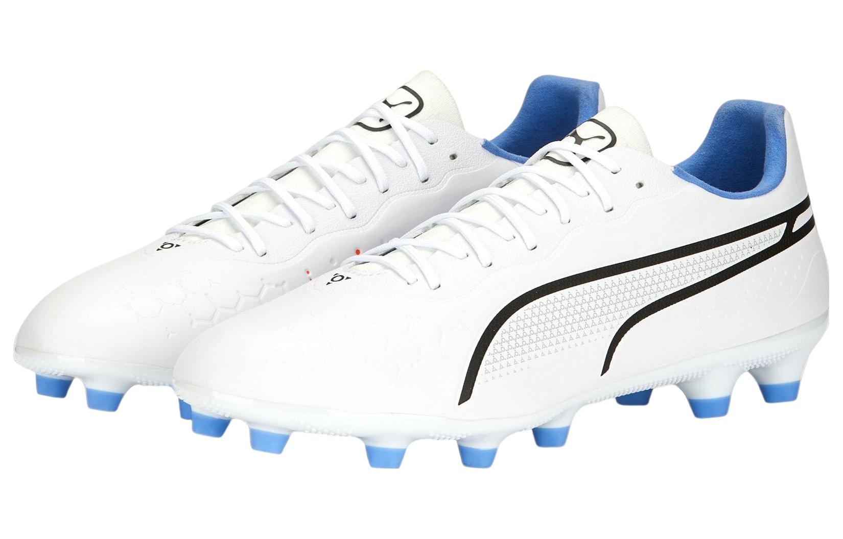 Lookbook (W) Puma King Pro HG 'Putih Biru' 107253-01