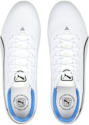 (Women) Puma King Pro HG 'White Blue' 107253-01 Shop (Women) Puma King Pro HG 'White Blue' 107253-01